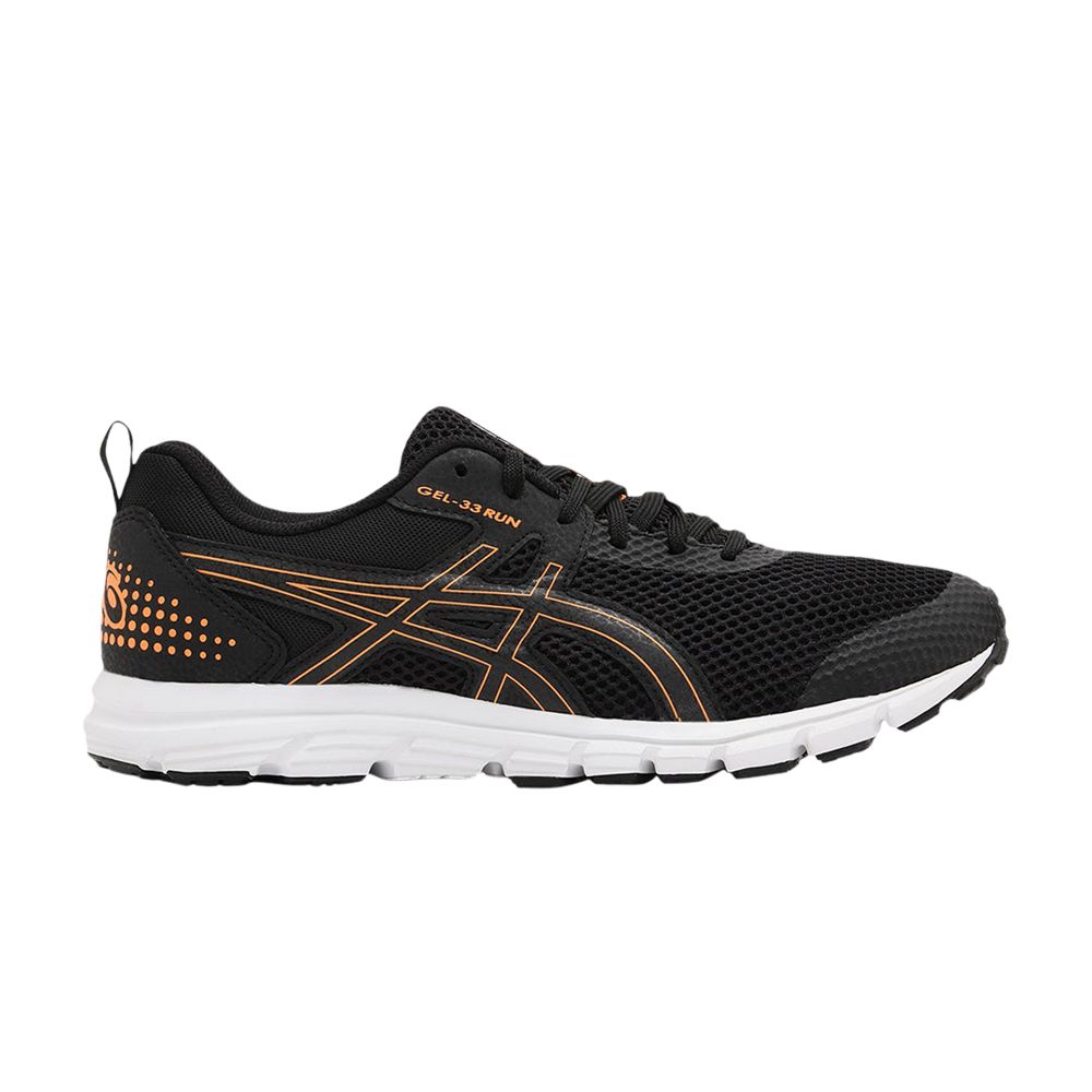 Pre-owned Asics Gel 33 Run 'black Shocking Orange' | Men's Size 11