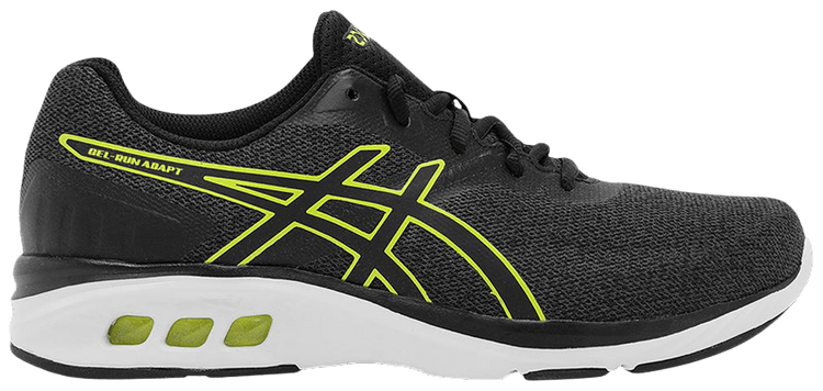 ASICS Gel Run Adapt Black Bright Yellow