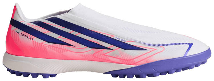 adidas F50 Hyperfast League Laceless TF Cloud White Solar Turbo