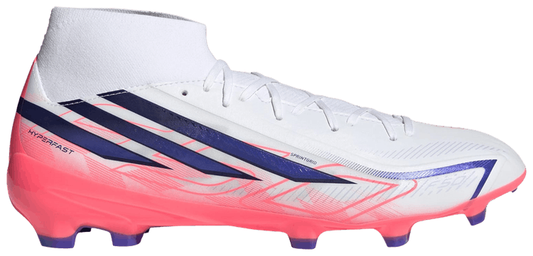 adidas F50 Hyperfast League Mid FG Cloud White Solar Turbo