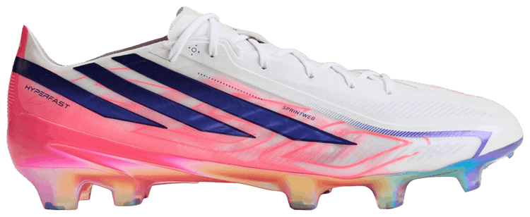 adidas F50 Hyperfast Elite FG Cloud White Solar Purple