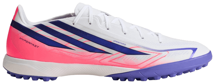 adidas F50 Hyperfast League TF Cloud White Solar Purple