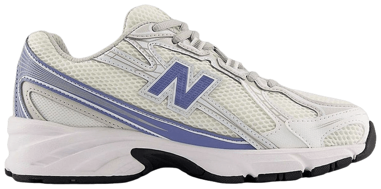 New Balance 740 Big Kid White Sky Blue