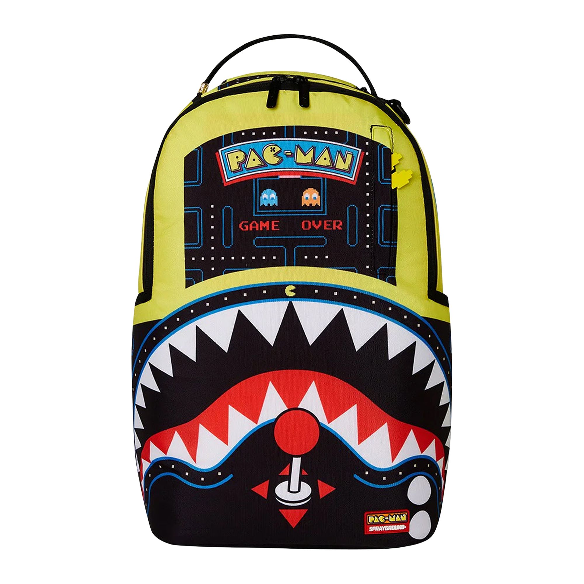 Pre-owned Sprayground Pac-man Arcade Dlxr Backpack 'multicolor' | Multi-color | Men's Size Onesize