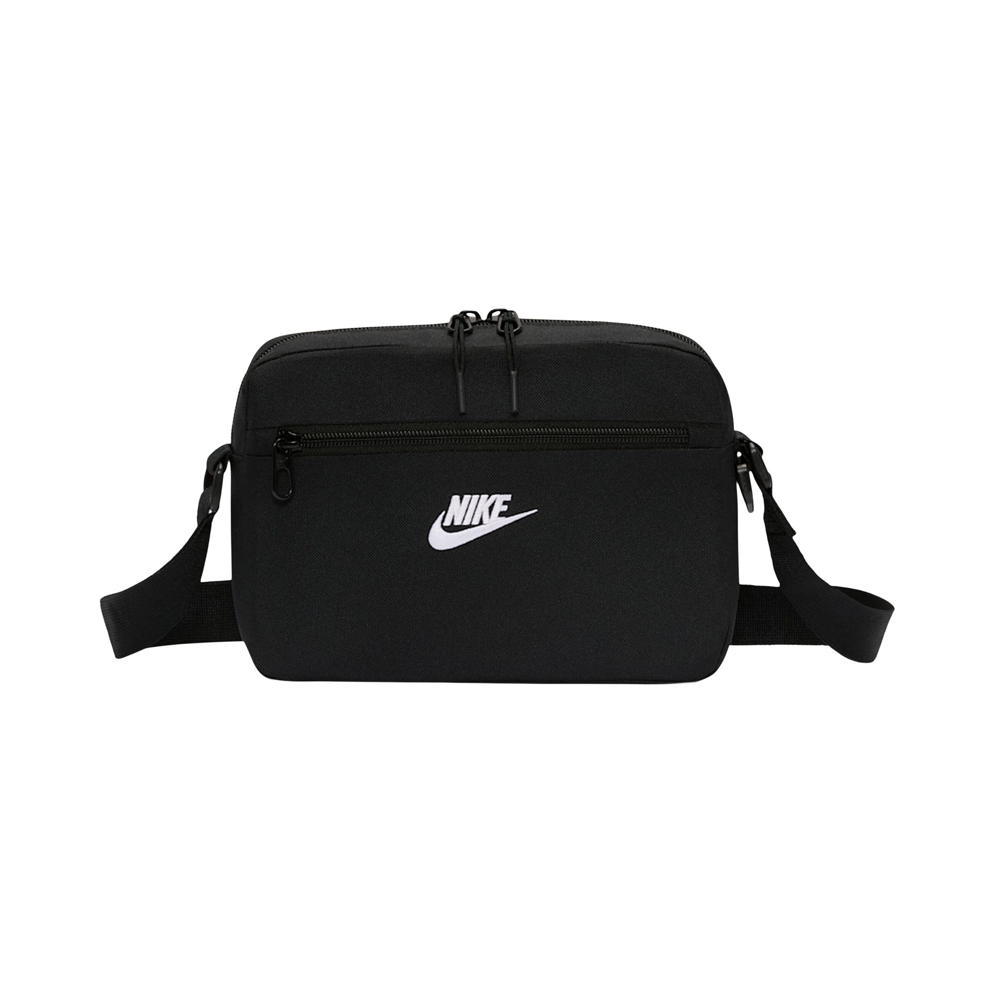 Pre-owned Nike 2l Heritage Crossbody Bag 2.0 'black/black/white' | Men's Size Onesize