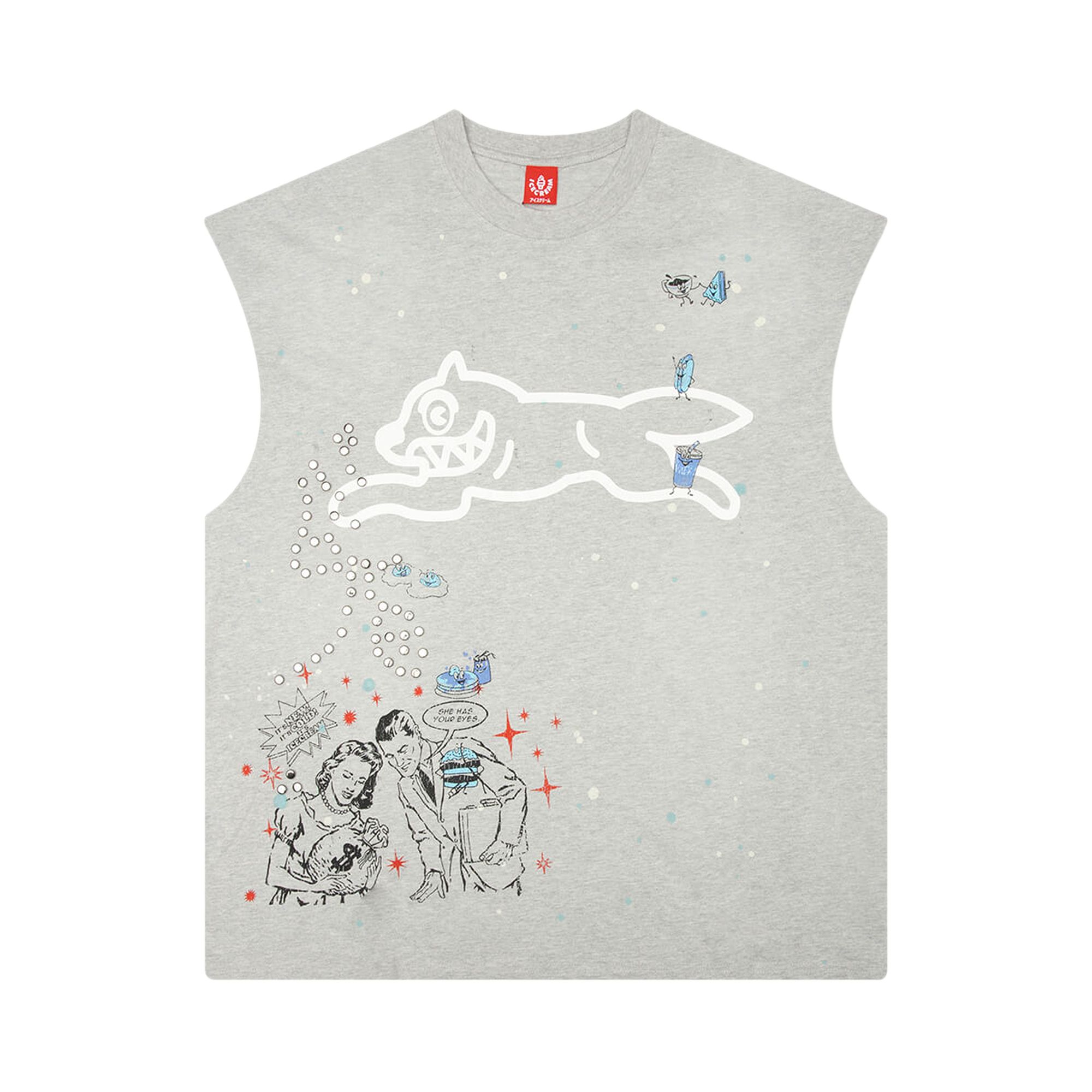 Pre-owned Icecream Samus Tank 'heather Grey' | Men's Size Xxxl