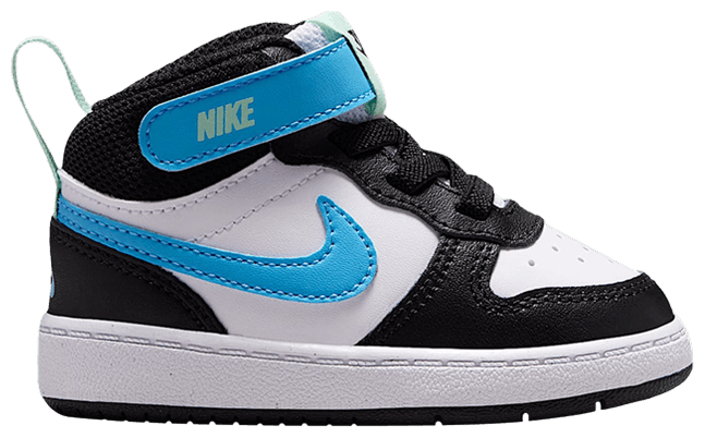 Nike Court Borough Mid 2 TD White Black Arctic Green