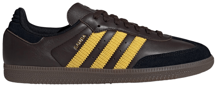 adidas Samba OG Aurora Coffee Yellow Gum