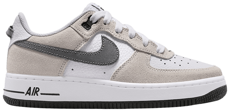 Nike Air Force 1 Lv8 GS White Black Cool Grey