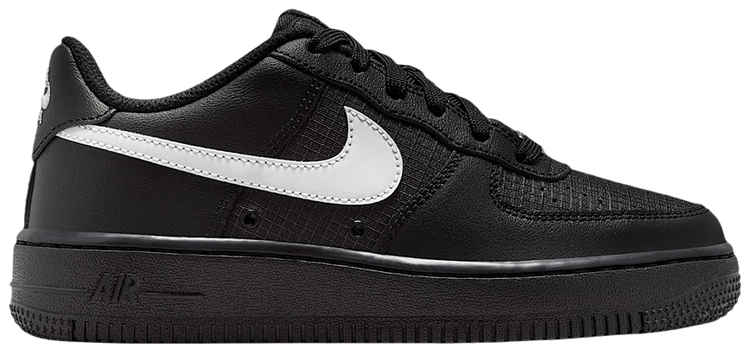 Nike Air Force 1 Tech GS Black White