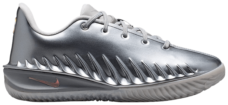 Nike GT Cut 4 GS Metallic Silver Iron Grey