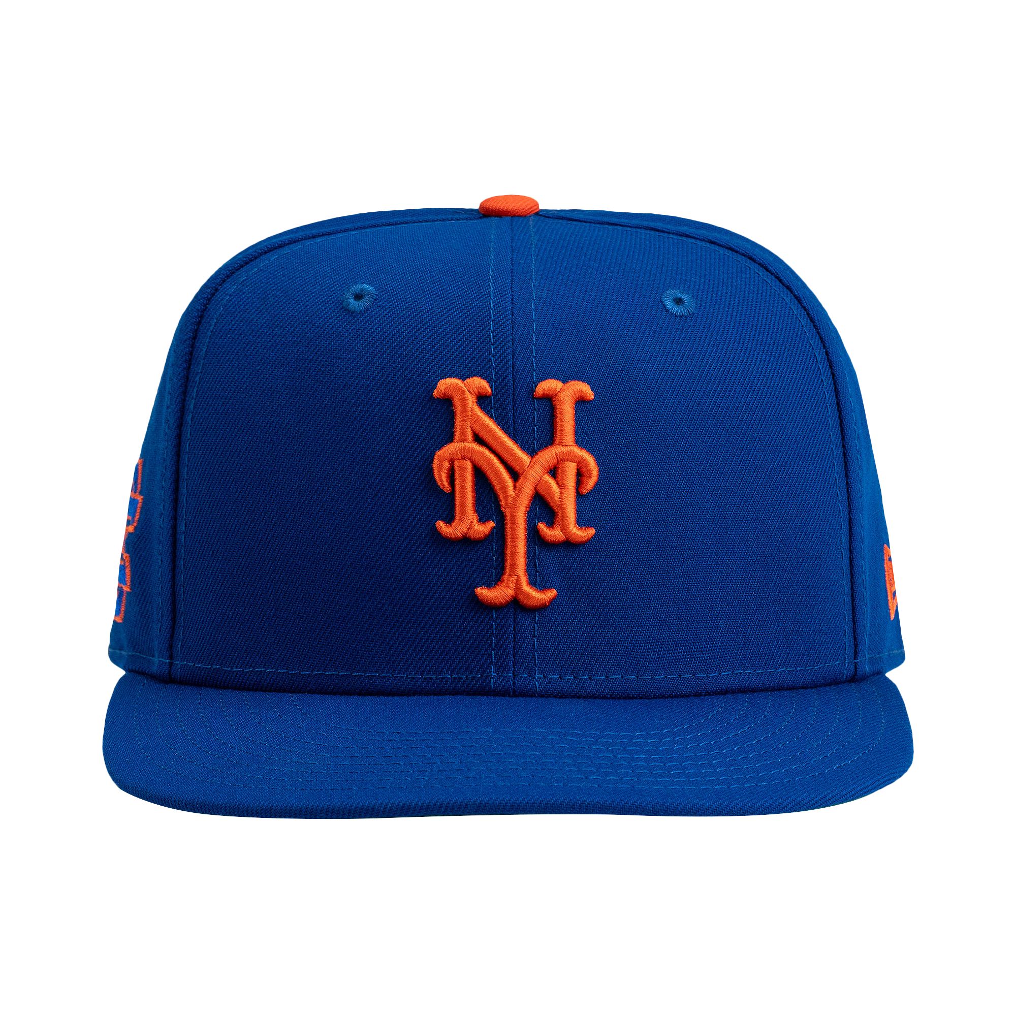 Pre-owned Eric Emanuel Ee Mets New Era Hat 'blue' | Men's Size 7.375