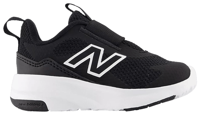 New Balance 468 Slip On Toddler Black White
