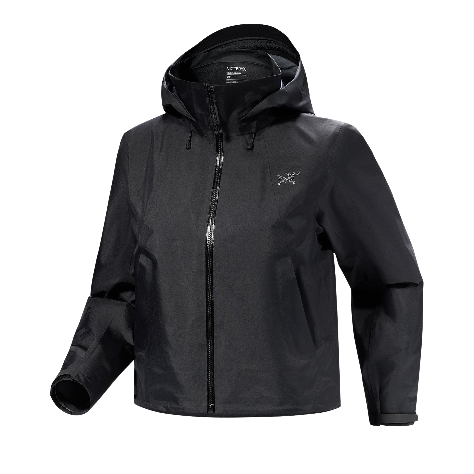 Pre-owned Arc'teryx Naya Cropped Jacket 'black' | Women's Size L