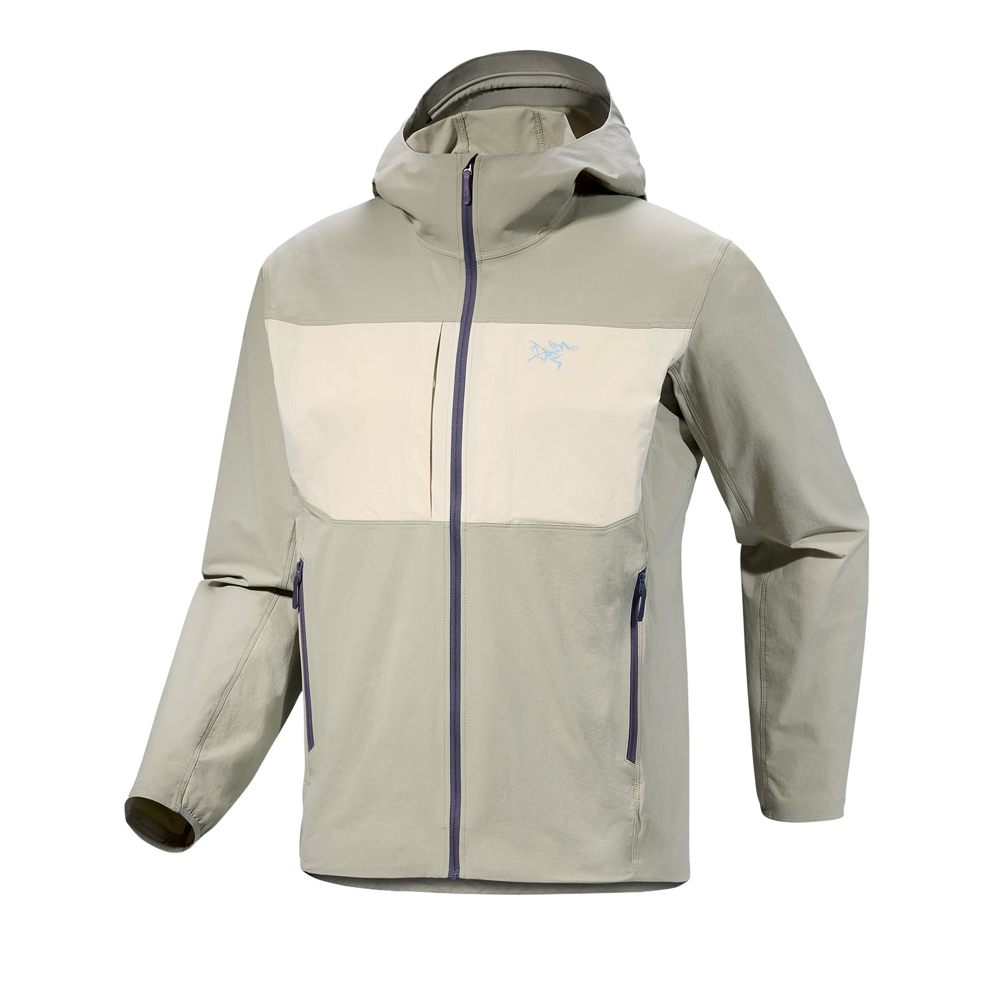Pre-owned Arc'teryx Gamma Lightweight Hooded Softshell Jacket 'headwaters' | Blue | Men's Size M
