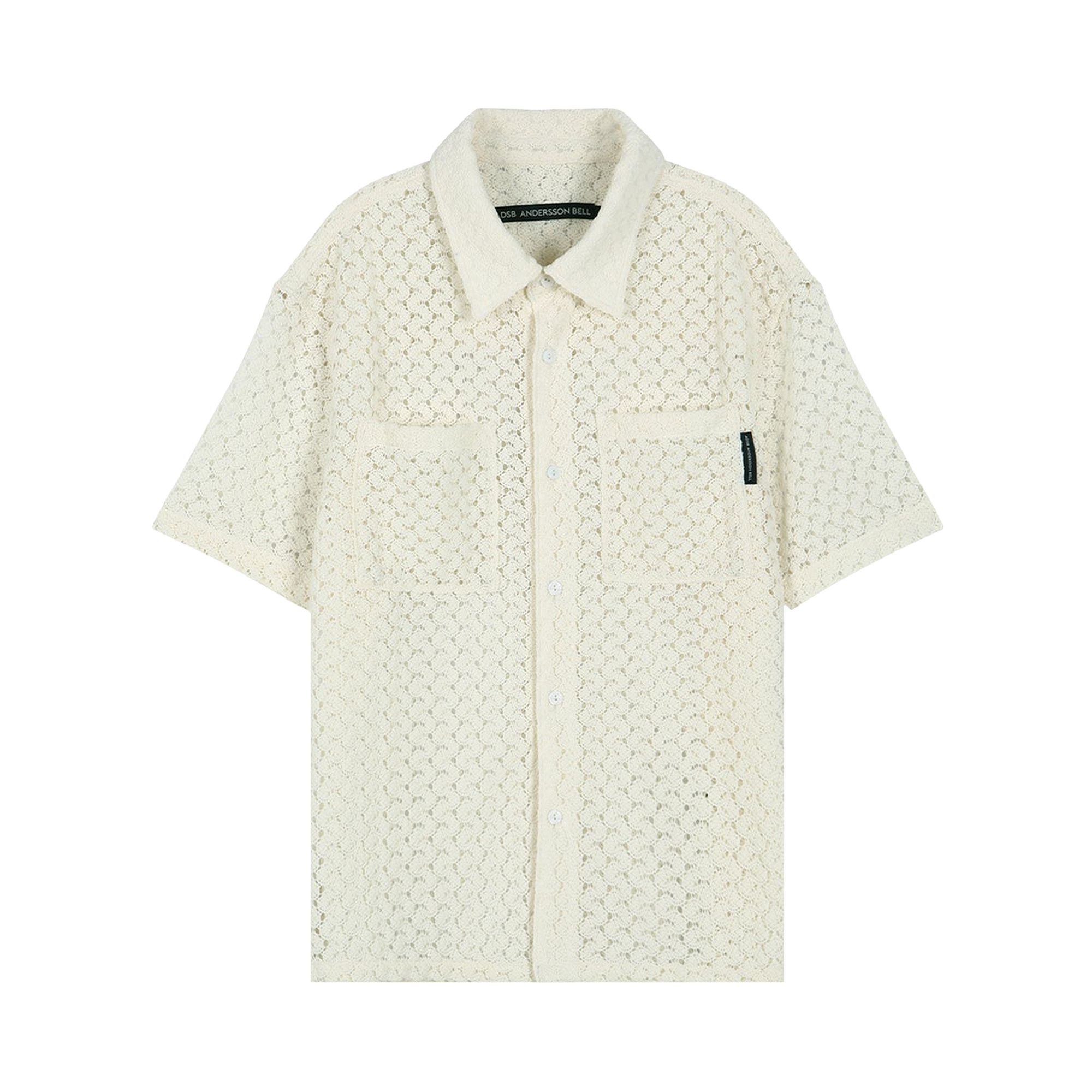 Pre-owned Andersson Bell Tres Sheer Knitted Shirt 'ecru' | Tan | Men's Size M