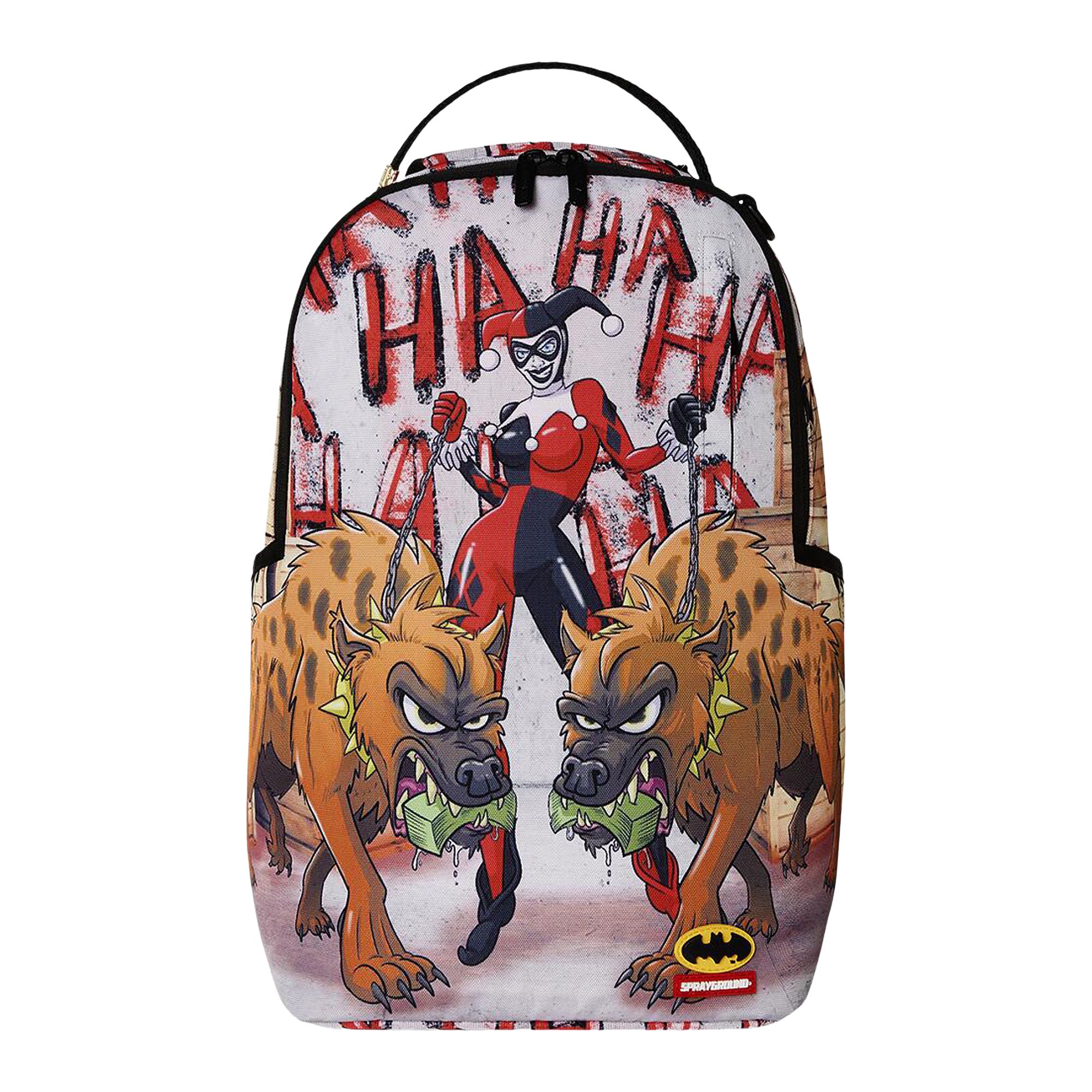 Pre-owned Sprayground Harley Quinn: Masion Of Mayhem Dlxr Backpack 'multicolor' | Multi-color | Men's Size One