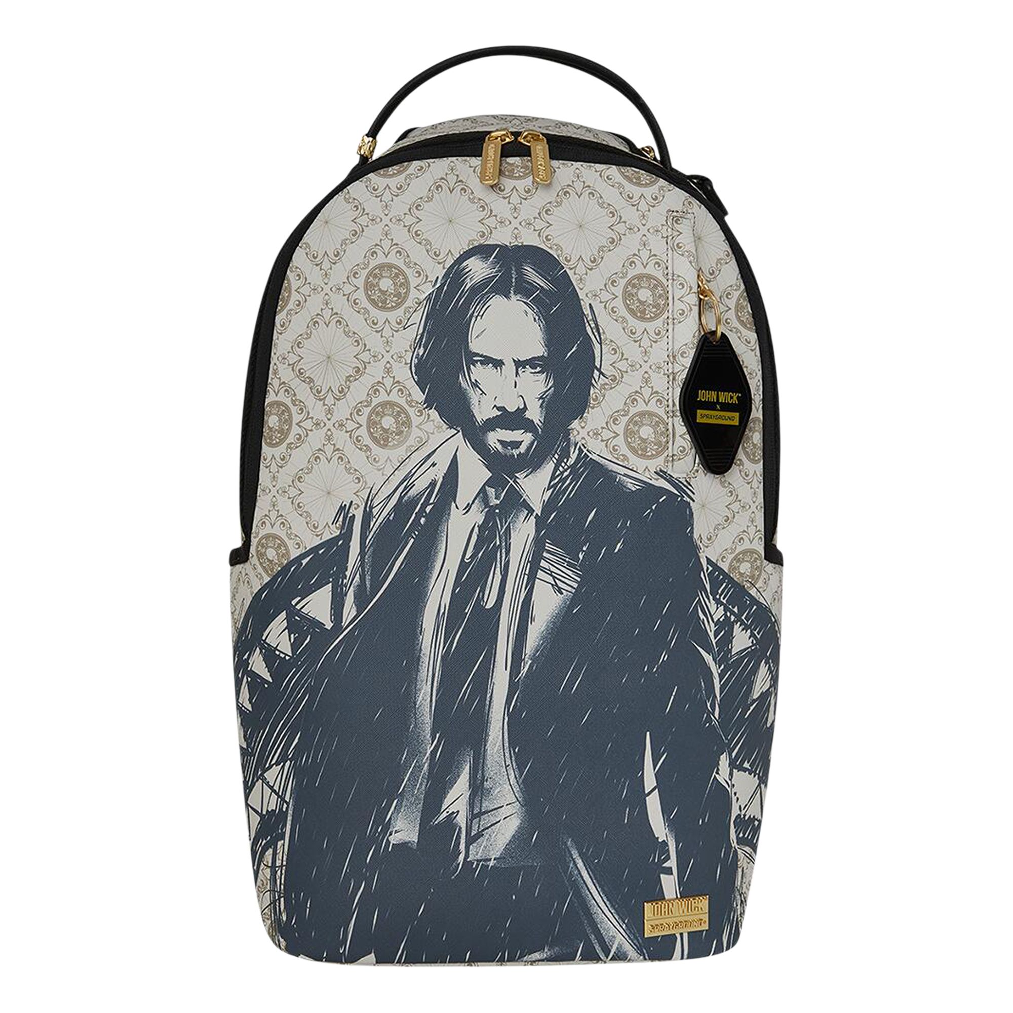 Pre-owned Sprayground John Wick Born For This Backpack 'multicolor' | Multi-color | Men's Size Onesize