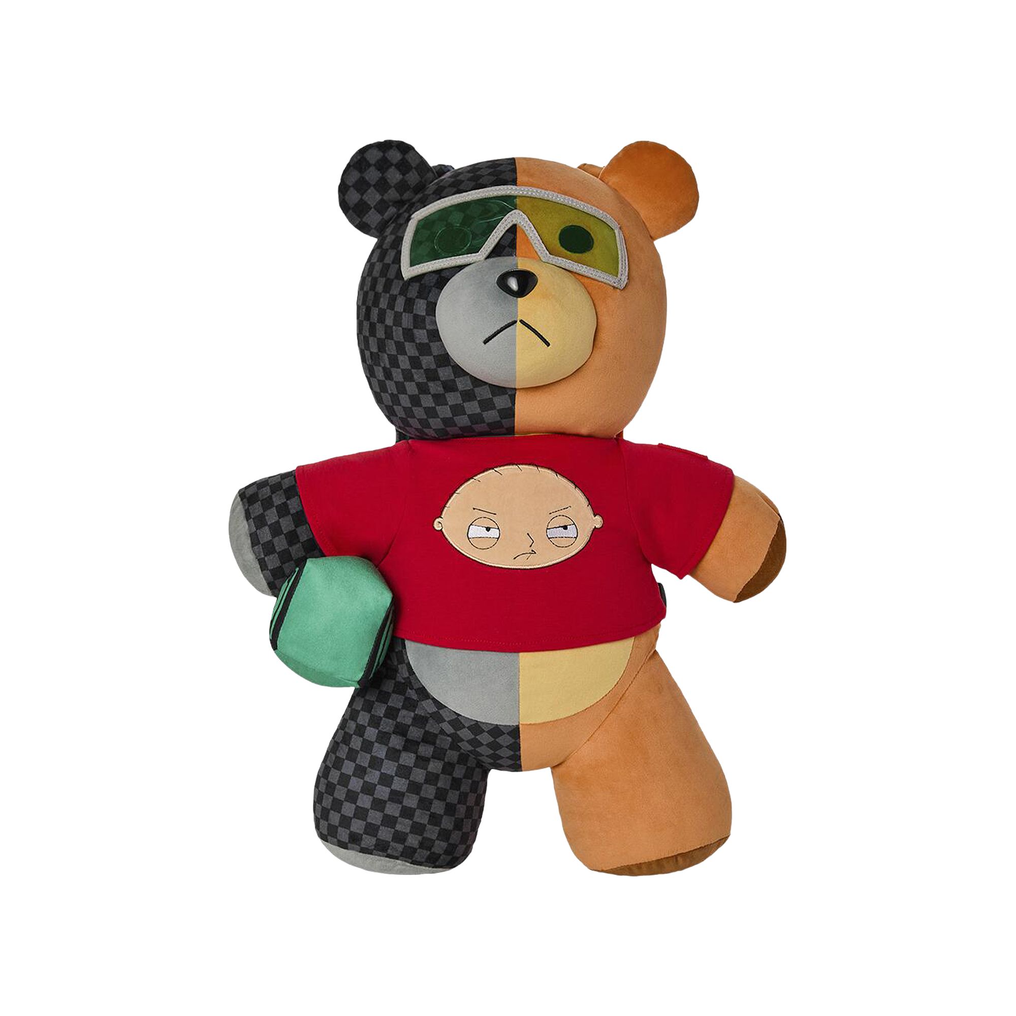 Pre-owned Sprayground Family Guy Rupert Bear Moneybear Backpack 'multicolor' | Multi-color | Men's Size Onesiz