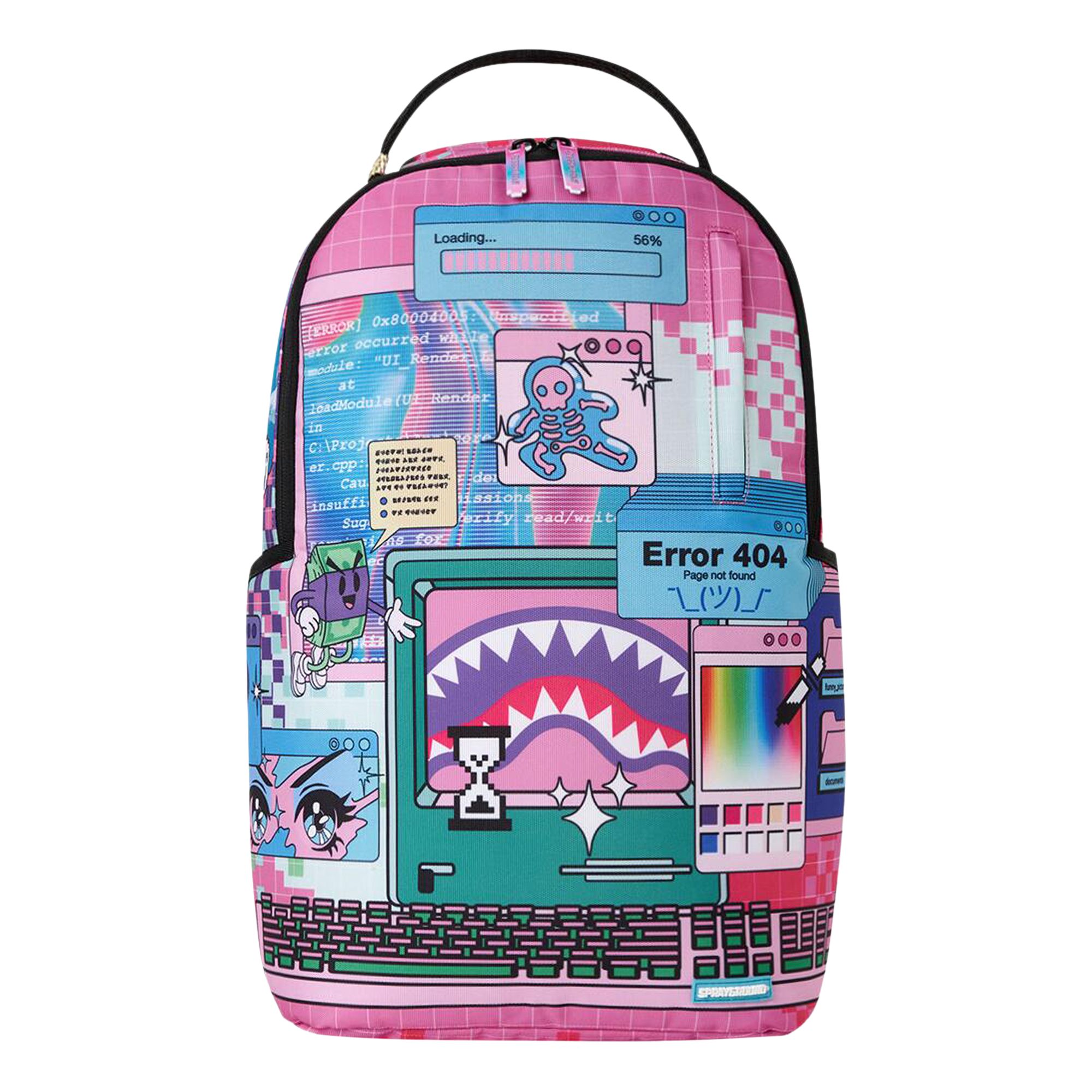 Pre-owned Sprayground Y2k Shark Backpack 'multicolor' | Multi-color | Men's Size Onesize