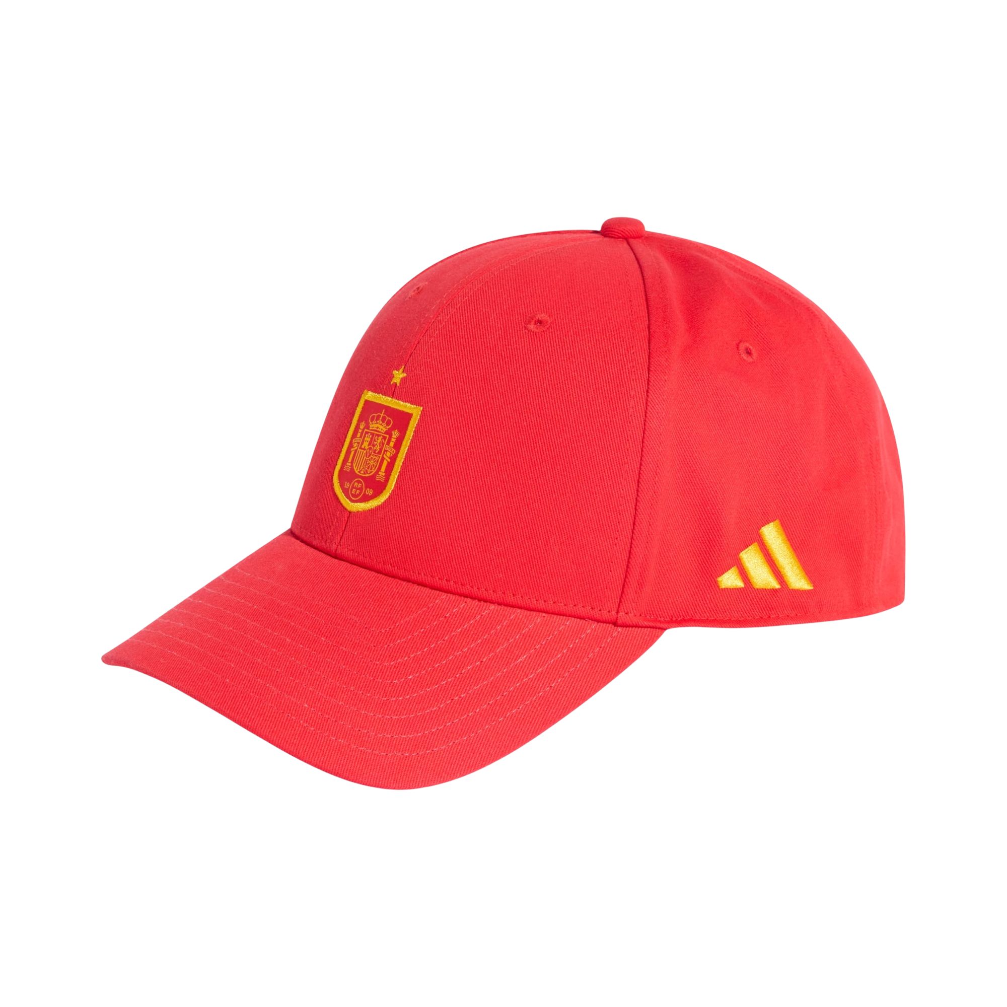 Pre-owned Adidas Originals Adidas Rfef Spain Cap 'vivid Red/crew Yellow' | Men's Size L/xl