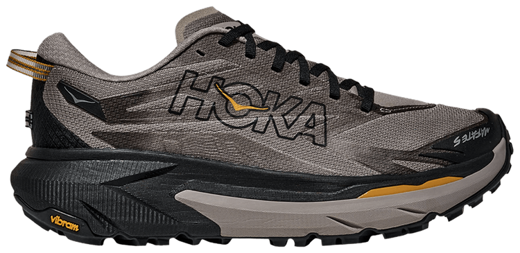 HOKA Mafate 5 Cement Black