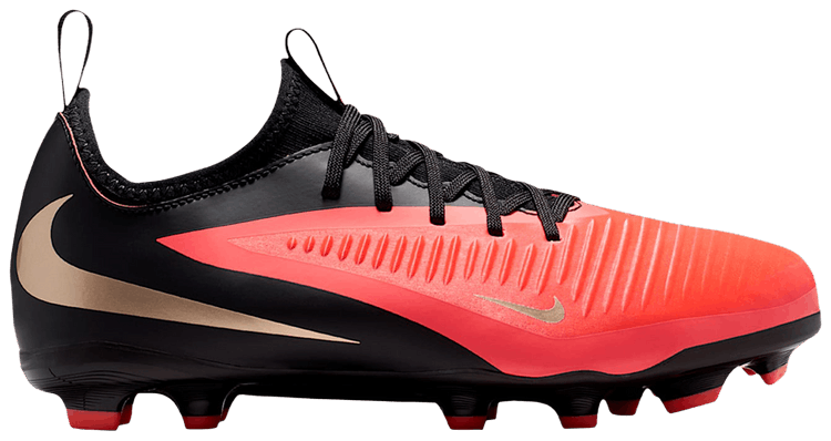 Nike Jr Phantom 6 Low Academy MG GS Bright Crimson Black