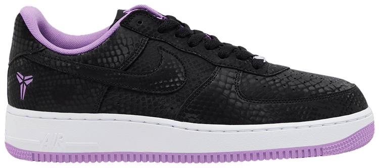 Kobe Bryant x Nike Air Force 1 Low Black Purple Stardust