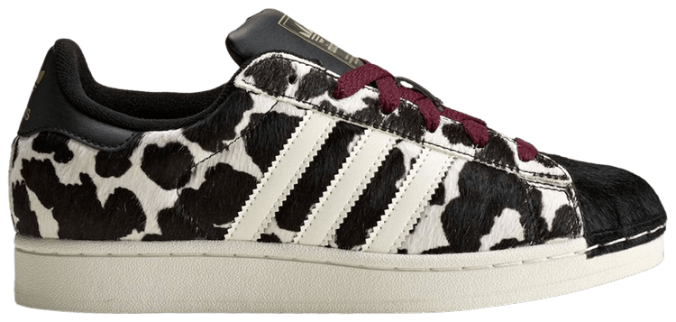 adidas Superstar Cow Print Black