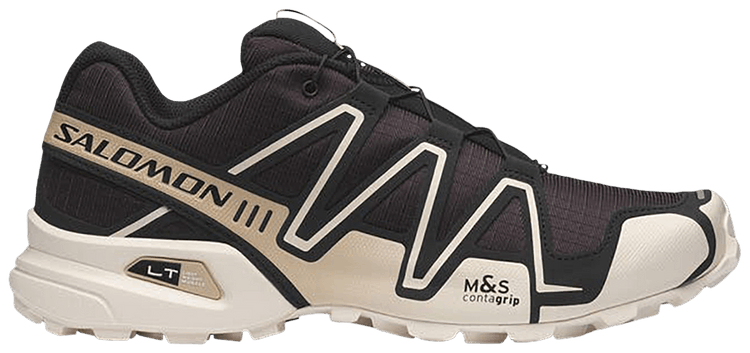 Salomon Speedcross 3 Black Coffee Vanilla Ice Bog