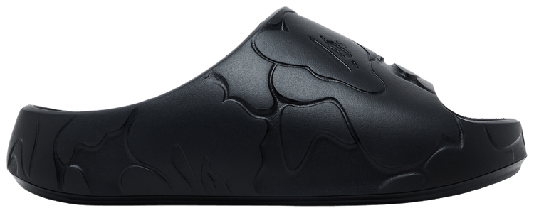 Buy BAPE A Bathing Ape Slide #1 'Black Solid Camo' - 1M30191323