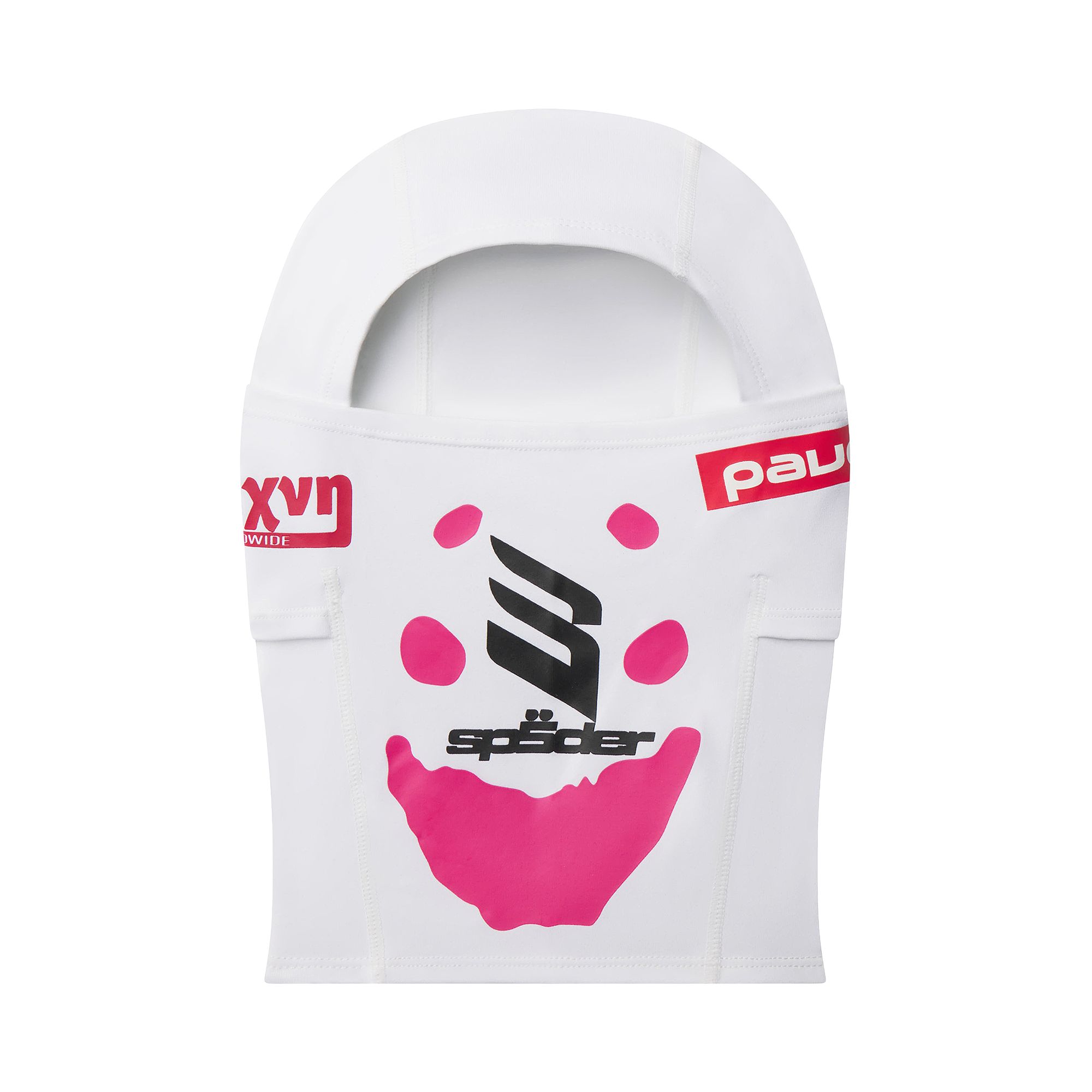 Pre-owned Sp5der Face Mask 'white' | Men's Size Onesize