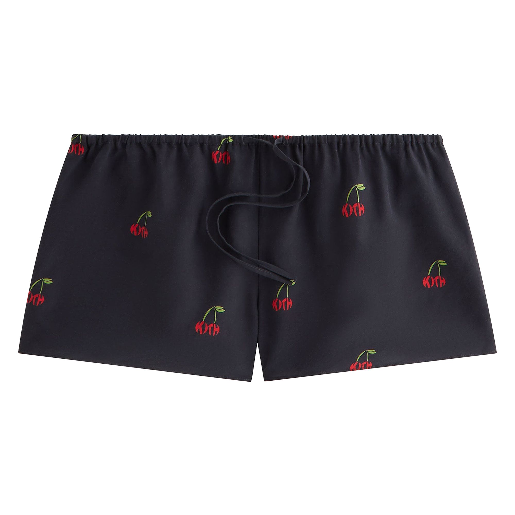 Pre-owned Kith Women Esbe Cherry Micro Shorts 'black' | Women's Size Xxl