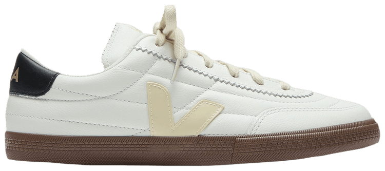 Veja Panenka Leather White Black Bark