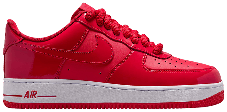 Nike Air Force 1 07 LV8 University Red White Metallic Silver