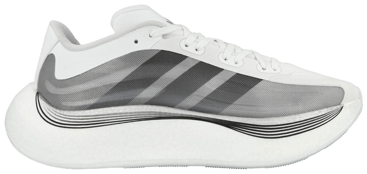 adidas Hyper Boost Euphoria LT Black White Silver Metallic