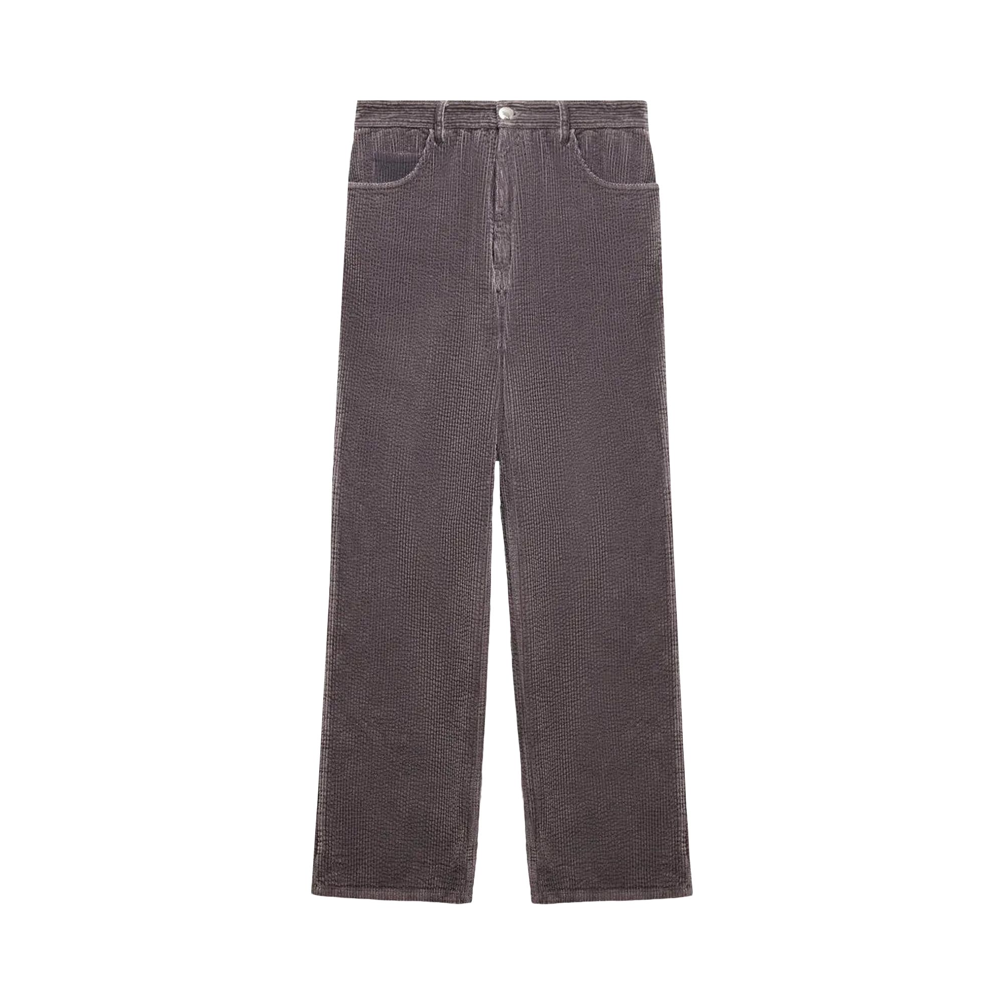 Pre-owned Marni Zip Closure Flared Pants 'earth' | Brown | Men's Size 48