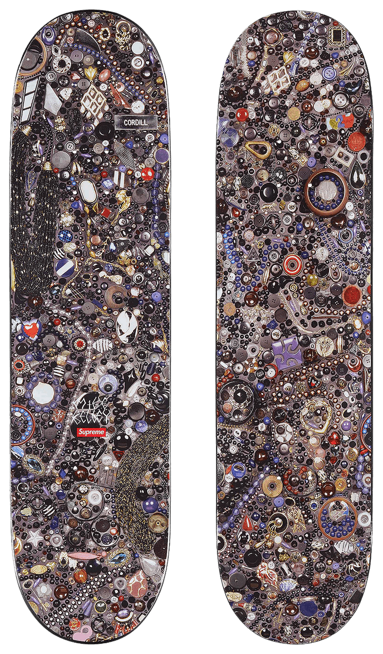 Buy Supreme x Mike Kelley Skateboard 8.25 x 32 'Black' - SS26SB13