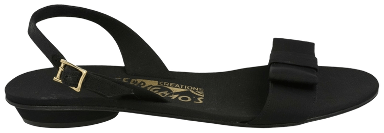 Ferragamo Wmns Capri Sandal Black