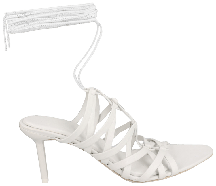 Ferragamo Wmns Atik Ankle Strap Sandal White