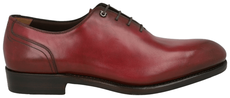 Ferragamo Barclay Leather Dress Shoe Red