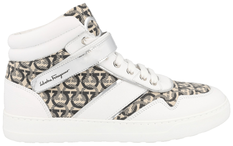 Ferragamo Wmns Noe High White