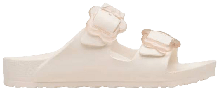 Birkenstock Arizona Eva Flower Buckle Kids Eggshell