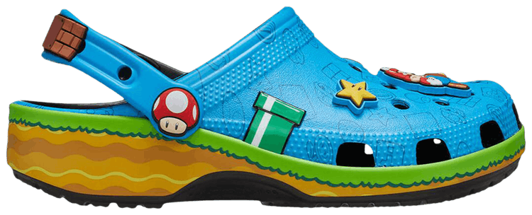 Super Mario x Crocs Classic Clog Blue