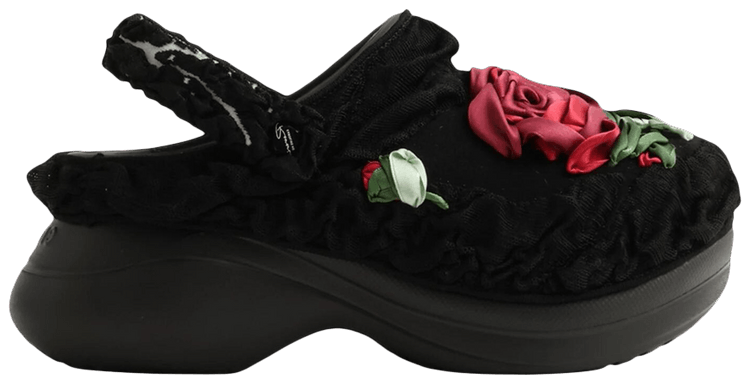 Buy Caroline Hú x Crocs Wmns Bae Clog 'Black' - 212977 001 | GOAT