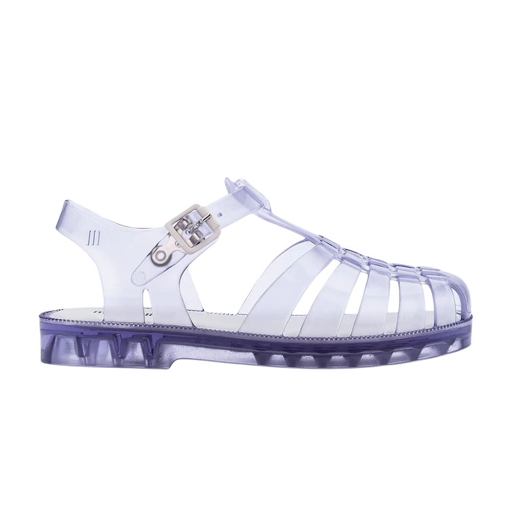 Pre-owned Melissa Possession Kids 'transparent' | White | Kid's Size 12