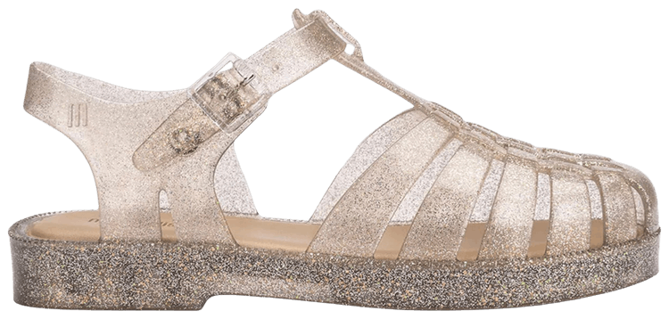 Melissa Possession Beige Glitter