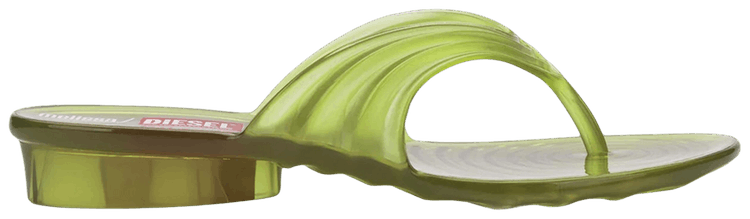 Melissa X Diesel Wmns Quantum Flip Flop Clear Yellow