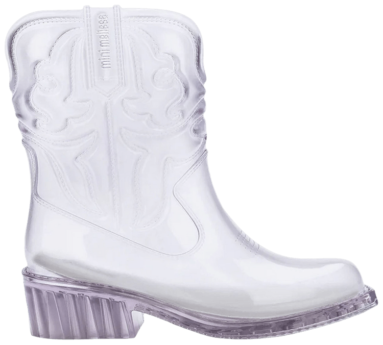 Melissa Mini Texas Boot Clear