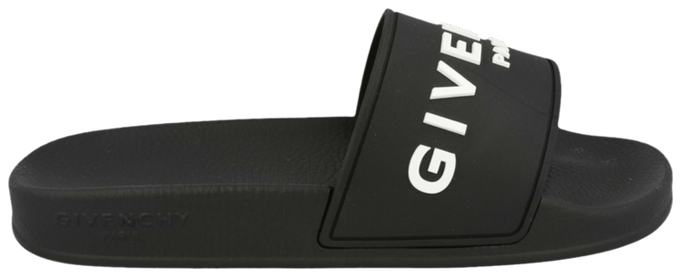 Givenchy Wmns Logo Signature Slide Black
